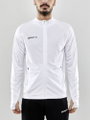 Craft Trainingsjacke Evolve Full Zip - strapazierfähige Mid-Layer-Jacke aus Stretchmaterial - weiss Herren